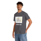 Vintage Belleville Map Unisex Tee